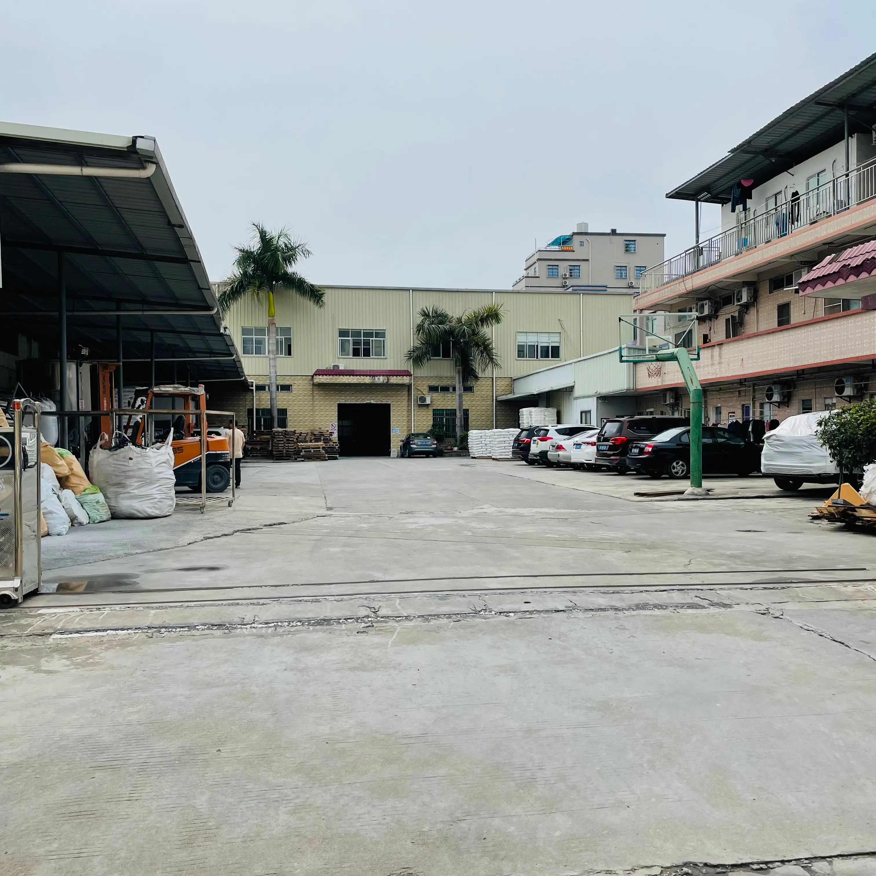 SLMMB masterbatch production line with 6000 sqm workshop